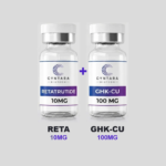 Metabolic Glow 10MG bundle — retatrutide 10mg vial with partner peptide vial
