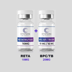 Metabolic Recovery 10MG bundle — retatrutide 10mg vial with partner peptide vial